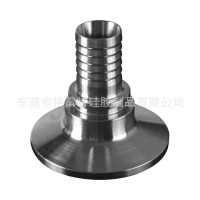 食品級硅膠管軟管總成卡盤式快速接頭衛生級快速不銹鋼快接頭