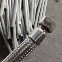 耐高溫金屬管 快速接頭金屬軟管 博通 金屬軟連接法蘭型