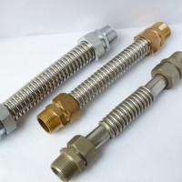 廠家供應法蘭式金屬軟管 耐高溫高壓編織快速接頭304不銹鋼金屬軟管