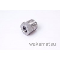 上海若松卜申WBU不銹鋼接頭 管螺紋變徑接頭量大從優 不銹鋼補心  氣動接頭  快速接頭