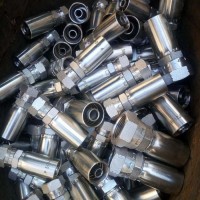 【洪坤】 廠家低價定做各種異性接頭洗車機超高壓膠管加長接頭，扣壓加長加粗厚母膠管接頭 快速接頭