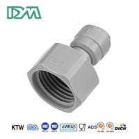 韓國原裝進口DM快速接頭凈水器純水機接頭4分內絲轉3分快接配件AFAB 0607