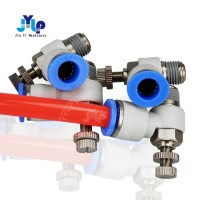 機械設(shè)備氣動接頭批發(fā) JSC1001節(jié)流閥 單向氣動調(diào)節(jié)閥 快速接頭
