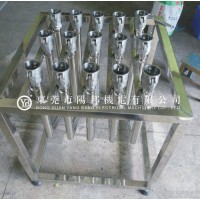 供應全不銹鋼原料分配站 不銹鋼分歧站 加裝快速接頭 外形美觀