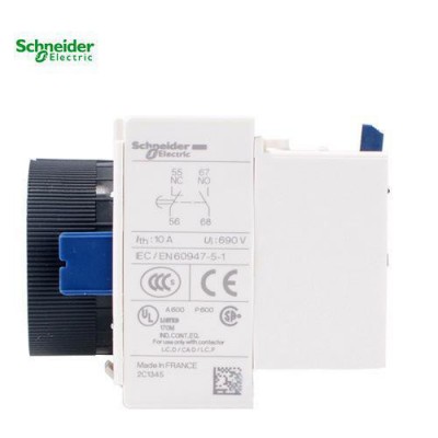 現貨施耐德 接觸器附件 LADT0 通電