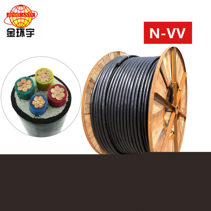 供應金環宇電線電纜N-VV 3*4+1*2.5