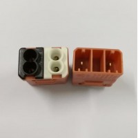 施霸電器供應連接器 CN-02連接器，UL對接端子兩位對接端子，燈具連接器，廣東連接端子廠，你值得信賴！