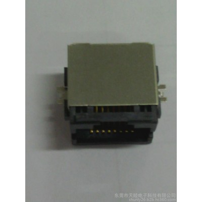 連接器廠家定制RJ45沉板PCB網(wǎng)絡(luò)連接
