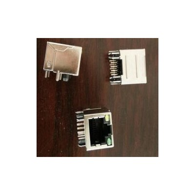 供應興伸展電子8P8C帶卡鉤網絡直通/