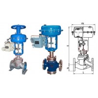 江西伯君利閥門唱生產氣動調節閥 /ZJHM-16C DN80