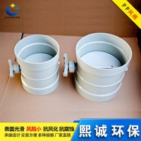 PP手動風閥,風量調節閥,防腐蝕手動風閥 **