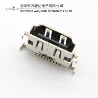 沉板式HDMI高清接口 反向HDMI高清座子 HDMI母座 電腦連接器母座