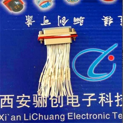 西安驪創矩形連接器密封防水插座J30