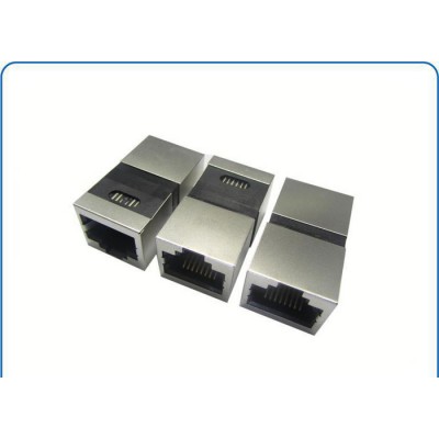 供應興伸展電子8P8C黑色網(wǎng)絡轉(zhuǎn)接頭/