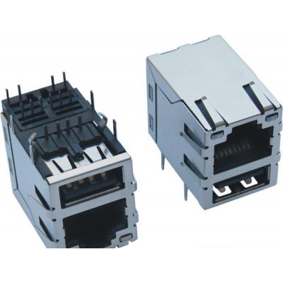 供應興伸展電子100BASE以太網RJ45+U