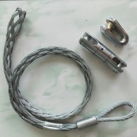 **【刻發】電纜網套 牽引拉線鋼絲蛇皮套 電力豬籠網罩 中間網套 拉管網套 旋轉連接器 抗彎器