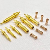深圳達鑫源 冠簧 連接器1.5公母針 插針插孔 冠簧插孔 生產訂做  廠家供應