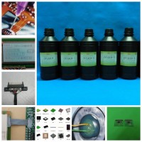 翼馬牌UV1919 UV膠用于PE PVC TPU 鐵氟龍電子排線 連接器 USB數據線 VGA的補強披覆密封保護