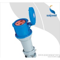 賽普SP-1237工業防水插座連接器 63A電纜防水防塵連接器