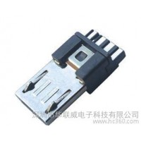 連接器 MICRO USB 5P 手機連接器 B型公頭 前五