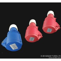 直銷工業電源連接器16a/32A歐標 防水公母插座4芯2142 連接器插座