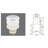 :機械手配件氣動元件哈模吸盤HM-18S3**硅膠真空吸盤