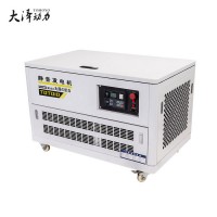 PLC遠程控制25KW靜音汽油發電機