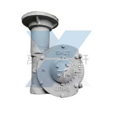 QDX3加長蝸桿電動蝸輪箱,半圓扇型電