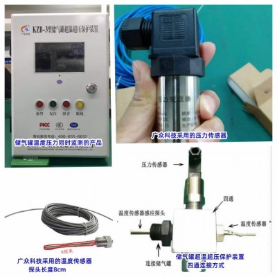 空壓機儲氣罐監測裝置讓溫度壓力變