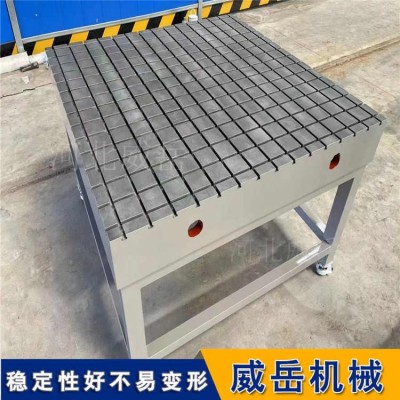 大型精銑鑄鐵平臺、人工刮研平臺2X4