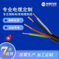 多芯軟導體聚氯乙烯絕緣護套RVV電纜 300/500V 70℃